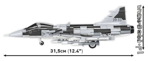 Cobi lentokone Saab Jas 39 Gripen E - Image 3