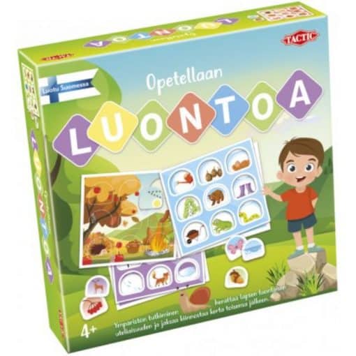 Opetellaan luontoa lasten peli Tactic