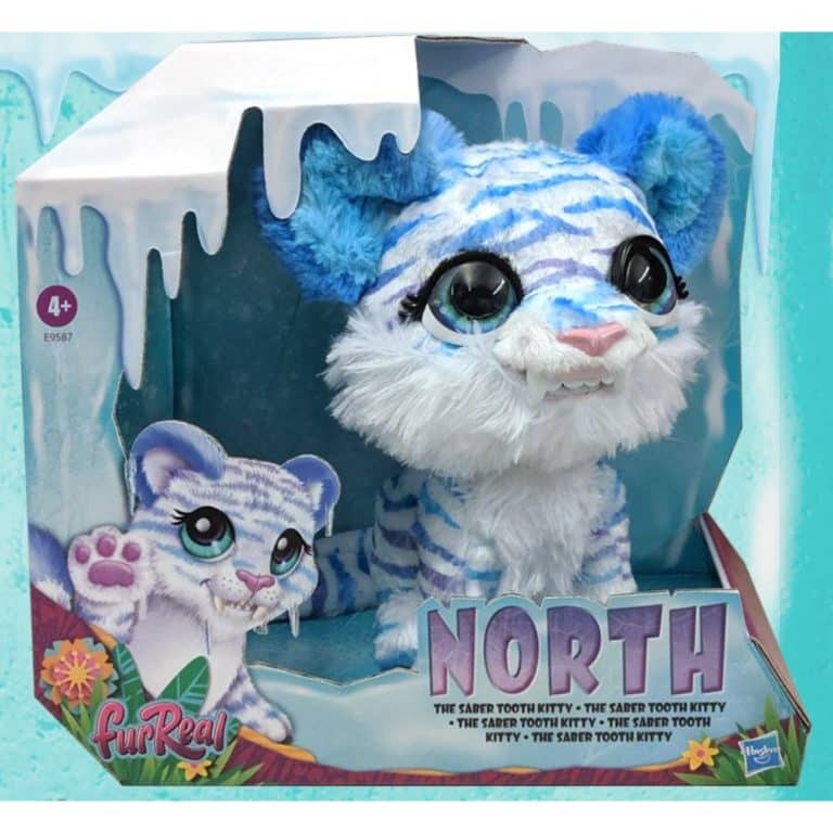 Furreal Sabertooth kissa pehmolelu