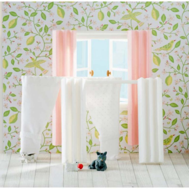 Lundby nukkekodin verhot 3 kpl - Image 3