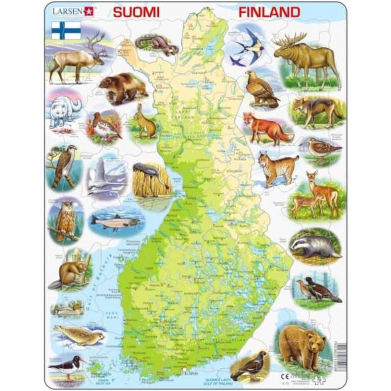 Palapeli 78 palaa kehys, Suomi