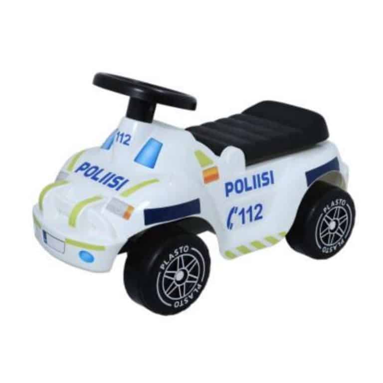 Plasto potkuauto poliisi