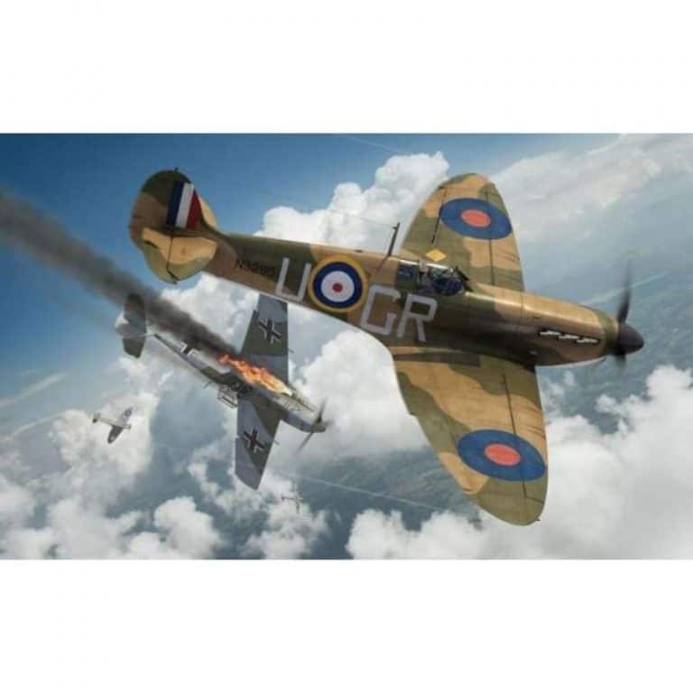 Airfix Supermarine Spitfire Mk.Ia koottava pienoismalli - Image 7