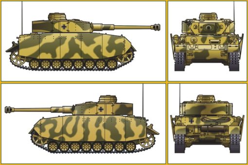 Italeri Tankki Panzer Kpfw. IV koottava pienoismalli - Image 4