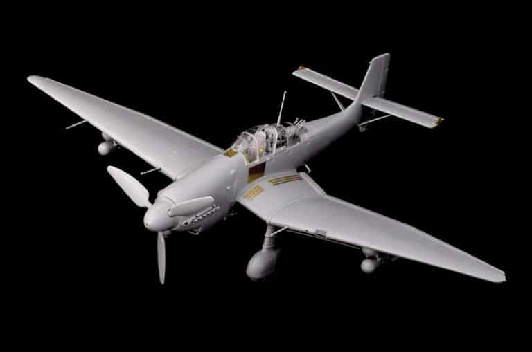 Italeri Ju 87 D-5 Stuka 2709 koottava pienoismalli IT2705 - Image 5