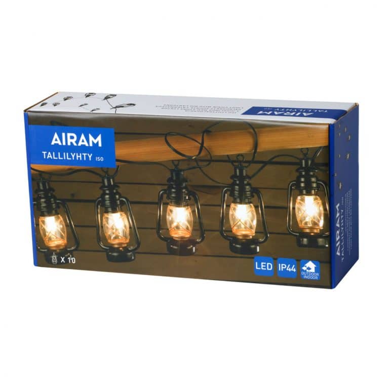 Led Tallilyhty 10 kpl 15 cm Ip44 Airam - Image 3