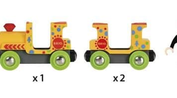 Brio juna huvipuistojuna 33741