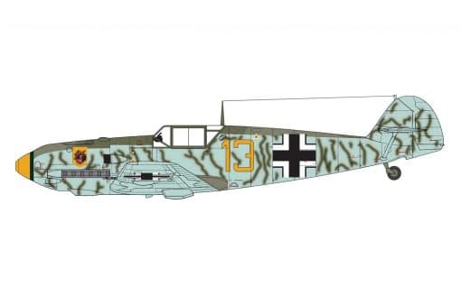 Airfix Messerschmitt Bf109E-4 A01008A koottava pienoismalli A01008A - Image 2