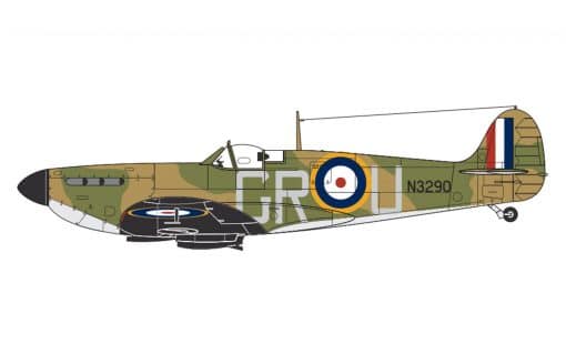 Airfix Supermarine Spitfire Mk.Ia koottava pienoismalli - Image 2