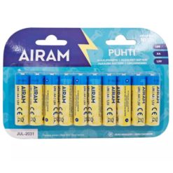 Paristo AA alkali 10 kpl LR6 1,5V yleisparisto Airam