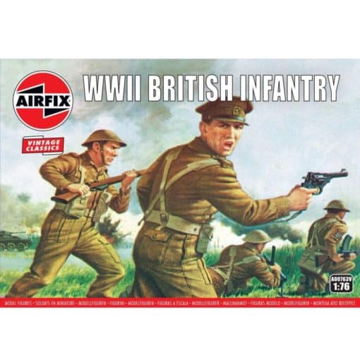 Airfix WWII British Infantry sotilaat 1:76