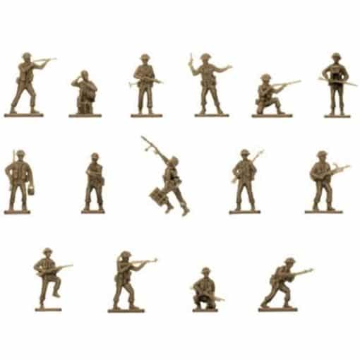 Airfix WWII British Infantry sotilaat 1:76