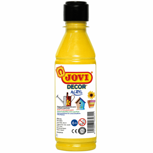 Akryyliväri Jovi 250 ml keltainen