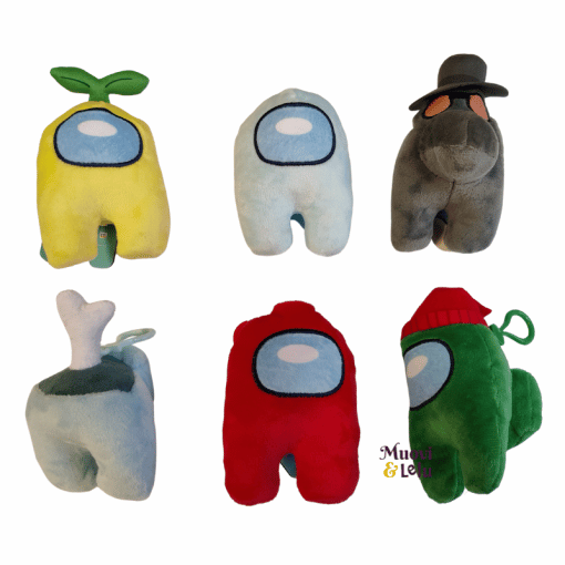 Among Us clip on plush-pehmo klipsillä 13 cm erilaisia - Image 5