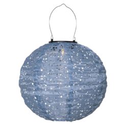 Aurinkokennolyhty Festa 25 cm sininen