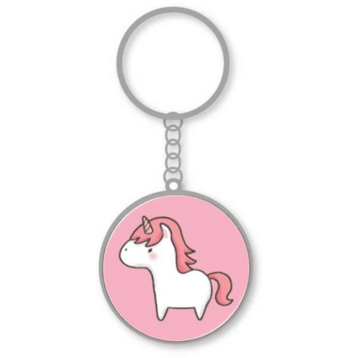 unicorn keyring
