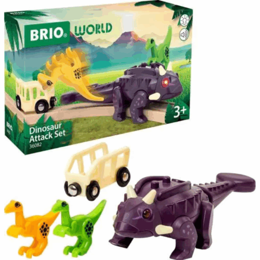 BRIO dinosaurus-hyökkäyssetti 36082 valot & äänet - Image 3
