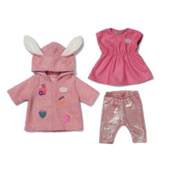 Baby Born asu takki ja asusetti pinkki