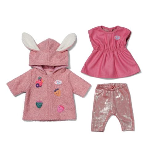Baby Born asu takki ja asusetti pinkki