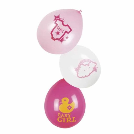 Baby Girl-ilmapallot 6 kpl