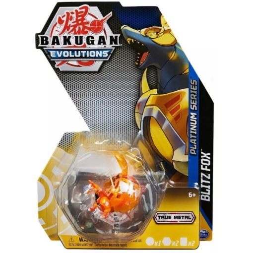 Bakugan Evolutions Blitz Fox metal keltainen