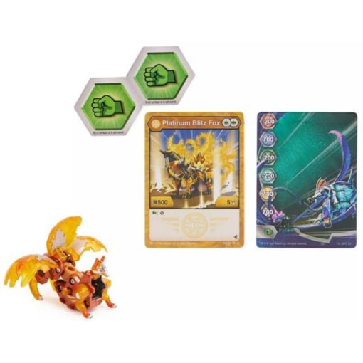 Bakugan Evolutions Blitz Fox metal keltainen - Image 3