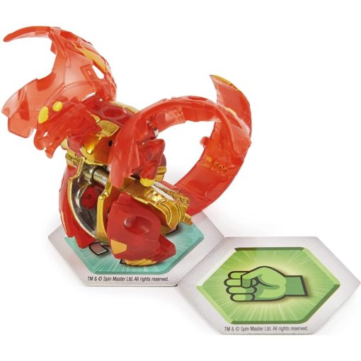 Bakugan Evolutions Dragonoid metal puna-kulta - Image 3