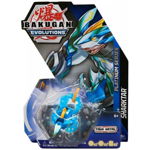 Bakugan Evolutions Sharktar metal sininen