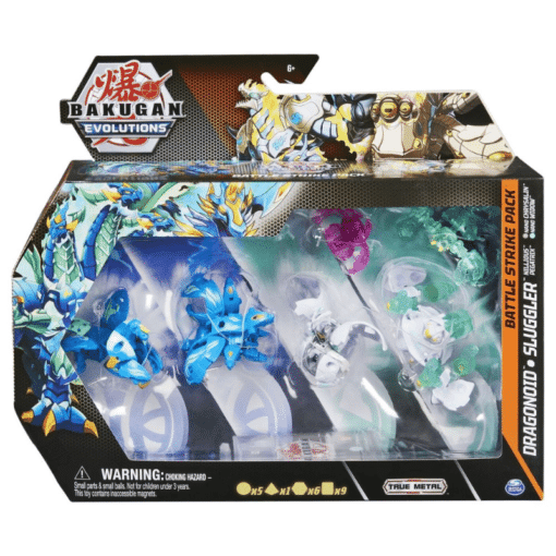 Bakugan Evolutions Dragonoid & Sluggler taistelupakkaus