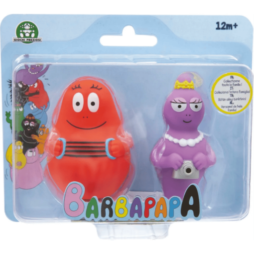 Barbapapa 8 cm hahmo 2 kpl erilaisia - Image 5