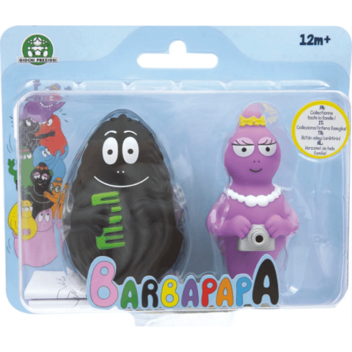 Barbapapa 8 cm hahmo 2 kpl erilaisia