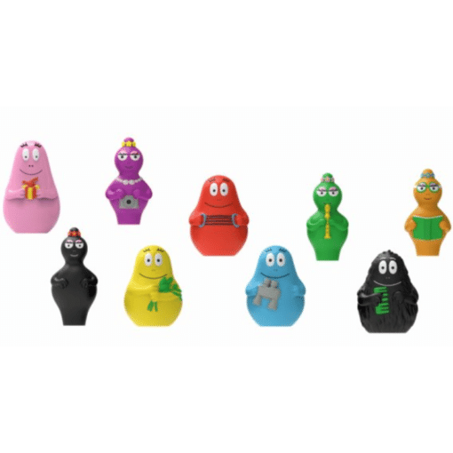 Barbapapa 8 cm hahmo 2 kpl erilaisia - Image 6