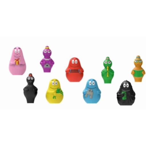 Barbapapa perhe 8 cm hahmo 9 kpl - Image 2