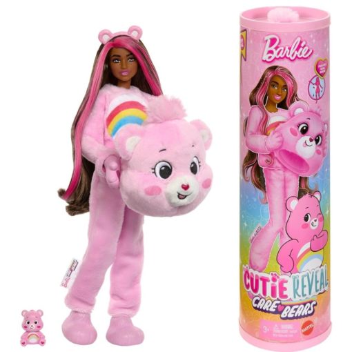 Barbie Cutie Reveal Care Bears Pink