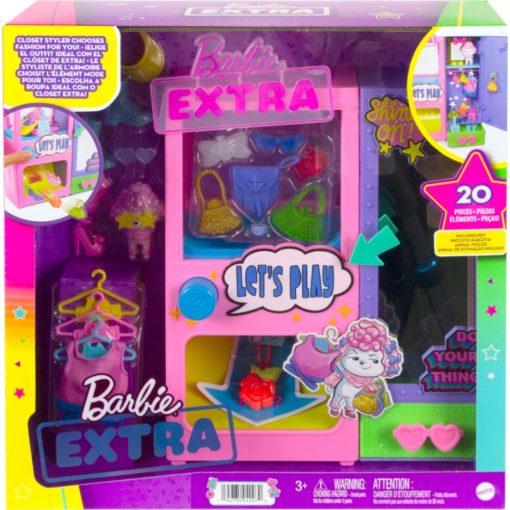 Barbie Extra nuken vaateautomaatti setti