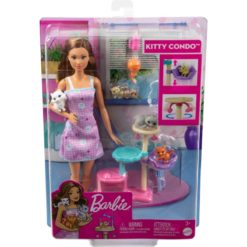 Barbie Kissa Leikkisetti