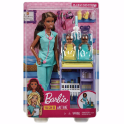 barbie doctor babies box