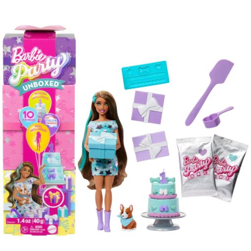 Barbie Party Unboxed yllätysnukke