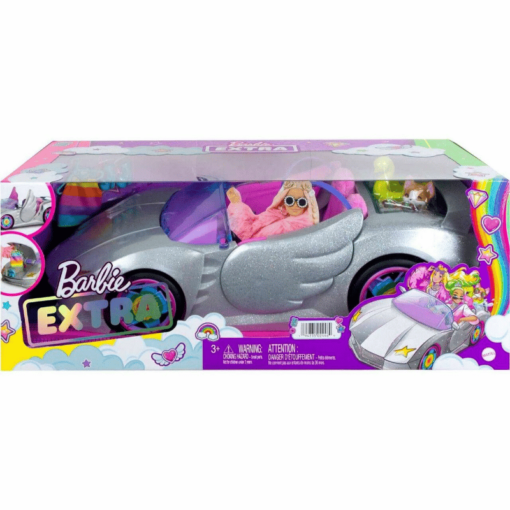 Barbie-avoauto extra hopea