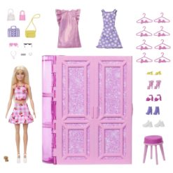 Barbie & vaatekaappi Dream Closet