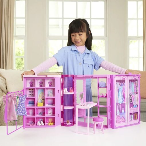 Barbie & vaatekaappi Dream Closet