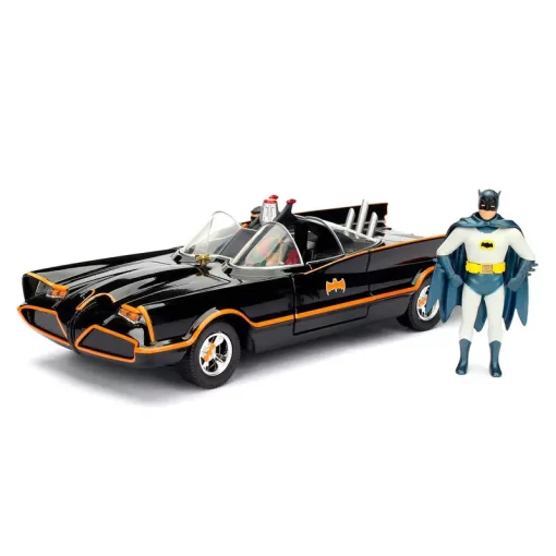 Batman Batmobile 1:24 Classic 1966 & Bat