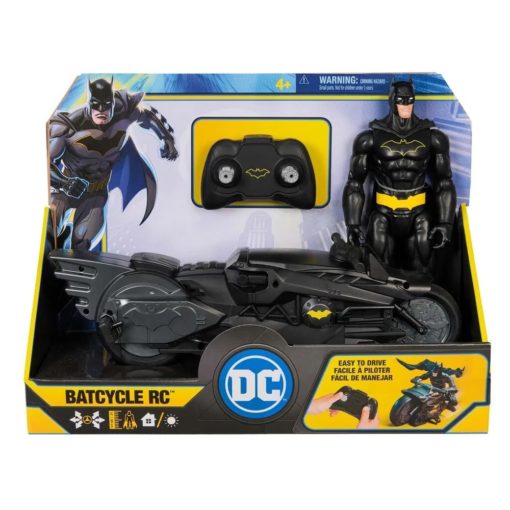 Batman RC Batcycle ja 30 cm Batman