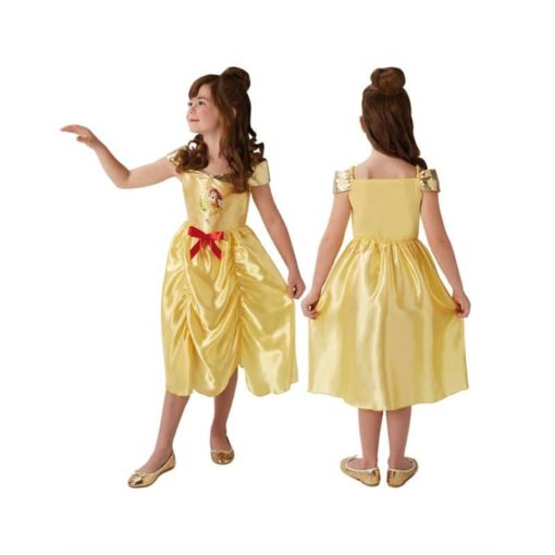 Lasten naamiaisasu prinsessamekko Belle Disney 116 cm