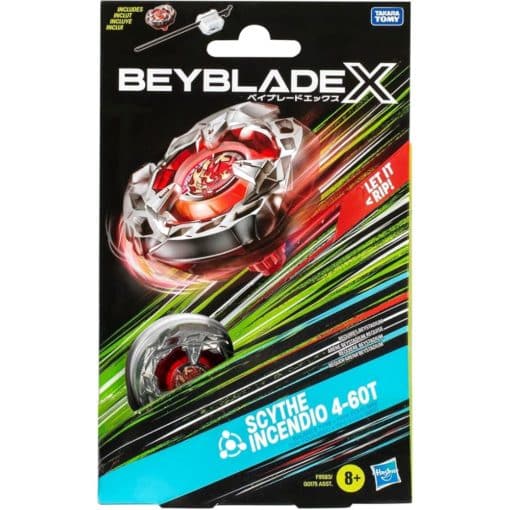Beyblade X Starter Pack Scythe Indendio 4-60T hyrrä & laukaisin