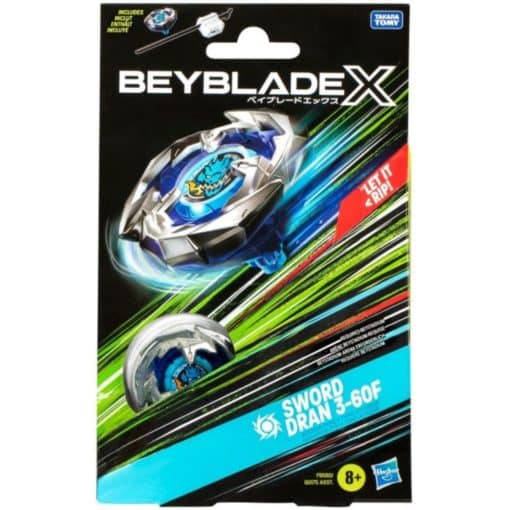 Beyblade X aloituspakkaus Sword Dran 3-60F hyrrä & laukaisin