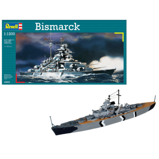 Revell sotalaiva Bismarck koottava pienoismalli