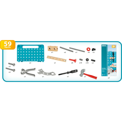 Brio Builder 34596 Työpenkki 59 osaa