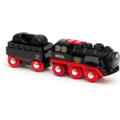 Brio juna höyryjuna 33884 paristokäyttöinen