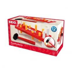 Brio puinen hakka punainen 30525